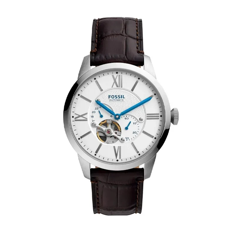 Fossil Townsman Black Dial Leather Men's Watch- ME3167
